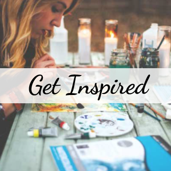 GET INSPIRED  Εμπνευστείτε από τα άρθρα, μαθήματα, videos με κατασκευές και επικοινωνήστε μαζί μας εάν είστε καλλιτέχνης.