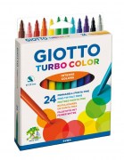 Giotto Turbo Color Μαρκαδόροι 24τμχ σε Blister Intense Colors