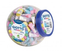 Giotto Stilnovo Minigomma Γόμα Pastel σε Βαζάκι 120τμχ