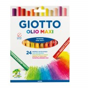 Giotto Olio Maxi Λαδοπαστέλ 24τμχ (Ν)